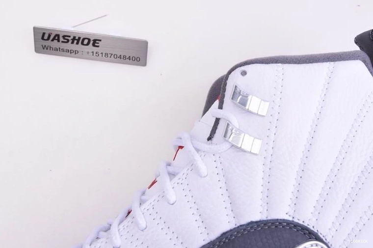 Reps 12 White (GS)  Jordan 153265-160 Retro Grey Dark 0509